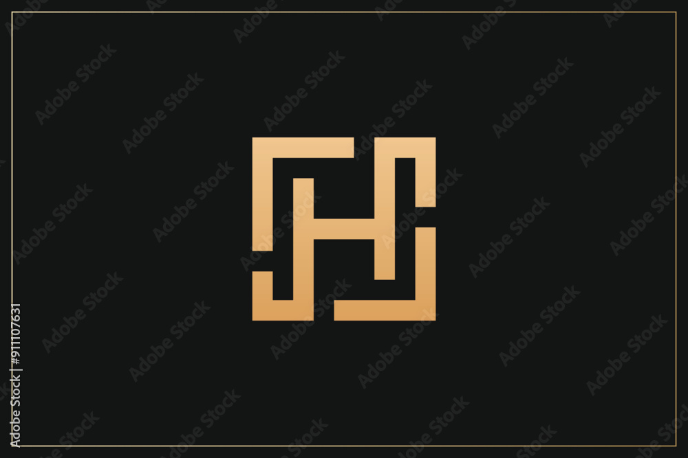 H Letter Trademark Brand Logo H Letter Trademark Brand Logo
