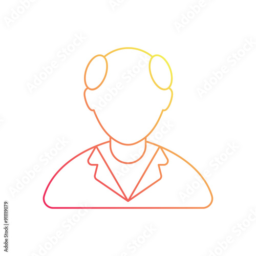 Scientist vector icon