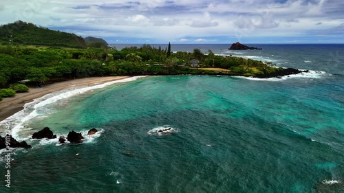 Drone Tour of Hamoa Beach: Maui’s Hidden Gem photo