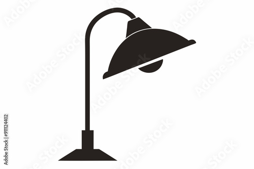 
lamp icon, lamp silhouette collection. vector illustration