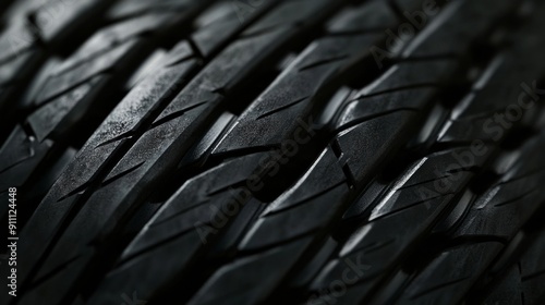 Close-up of a Tire Tread photo