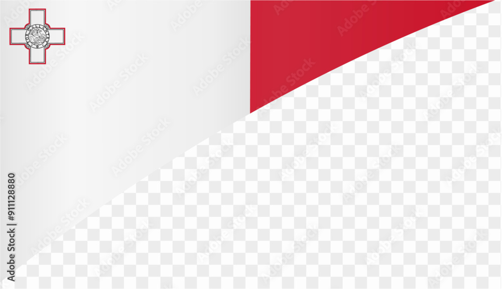 Malta flag wave isolated on png or transparent background vector illustration. Malta flag wave isolated on png or transparent background vector illustration.