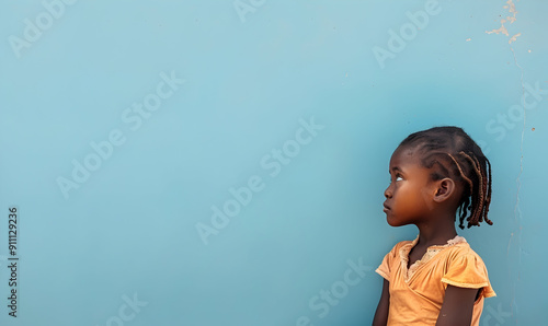 unicef day background with children photo