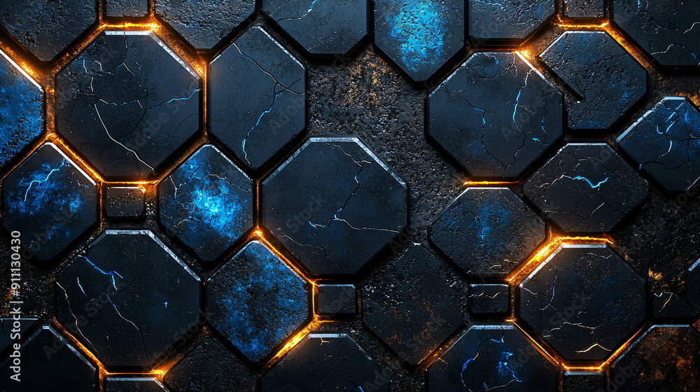 blue hexagon background blue hexagon background