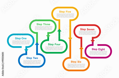 Infographic design template with place for your data. Vector illustration.