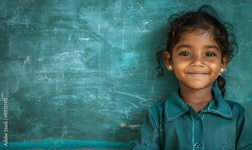 unicef day background with children photo