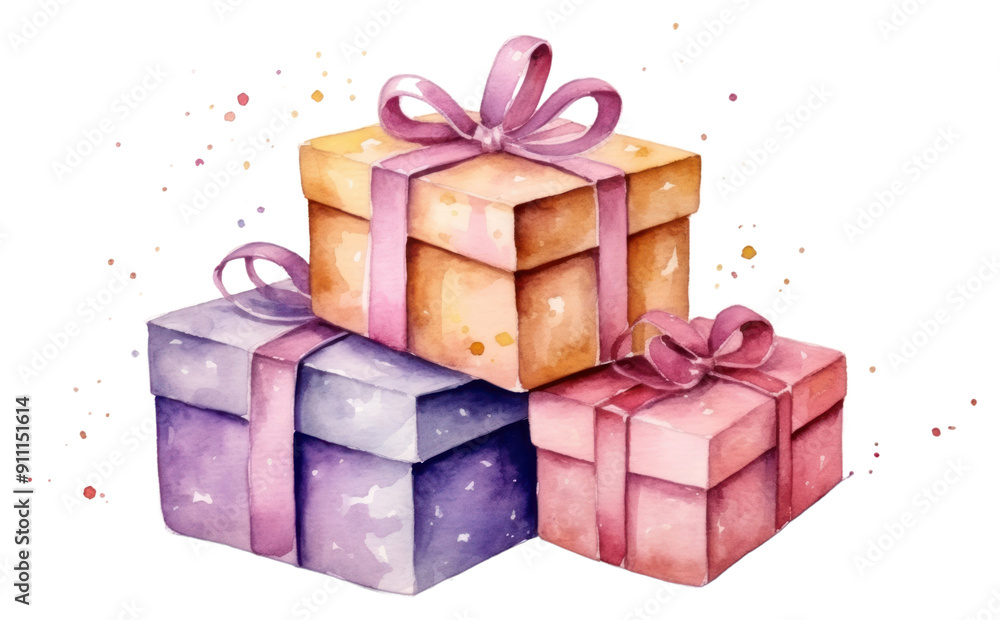 Fototapeta premium PNG Gift paper box celebration