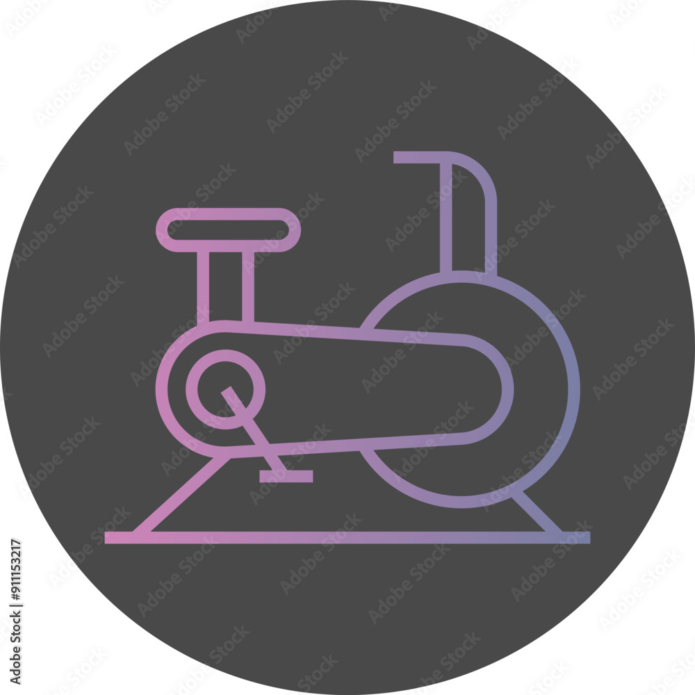 Exercise Bike Icon Design Exercise Bike Icon Design