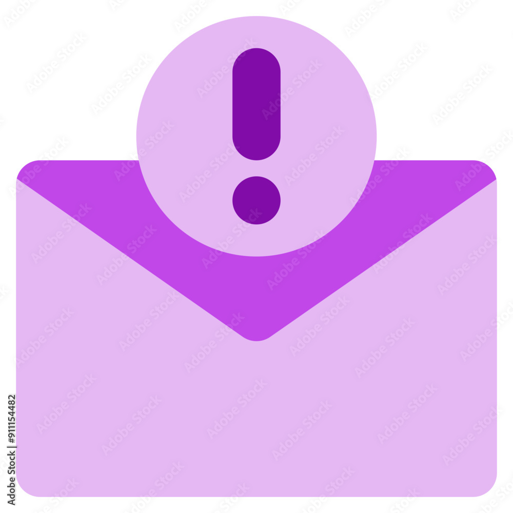 Spam Icon in Flat Style Spam Icon in Flat Style
