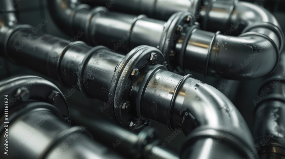 Metal pipe concept Metal pipe concept