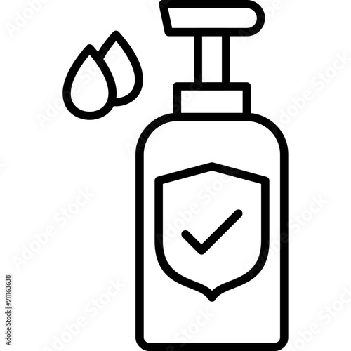 Sanitizing Gel Icon