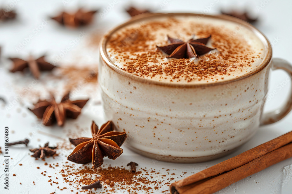 AI generated image of cup glass tasty aromatic coffee drink isolated on white color background generative ai AI generated image of cup glass tasty aromatic coffee drink isolated on white color background generative ai