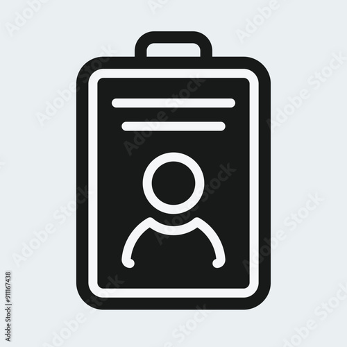 Admit id card, employee id card