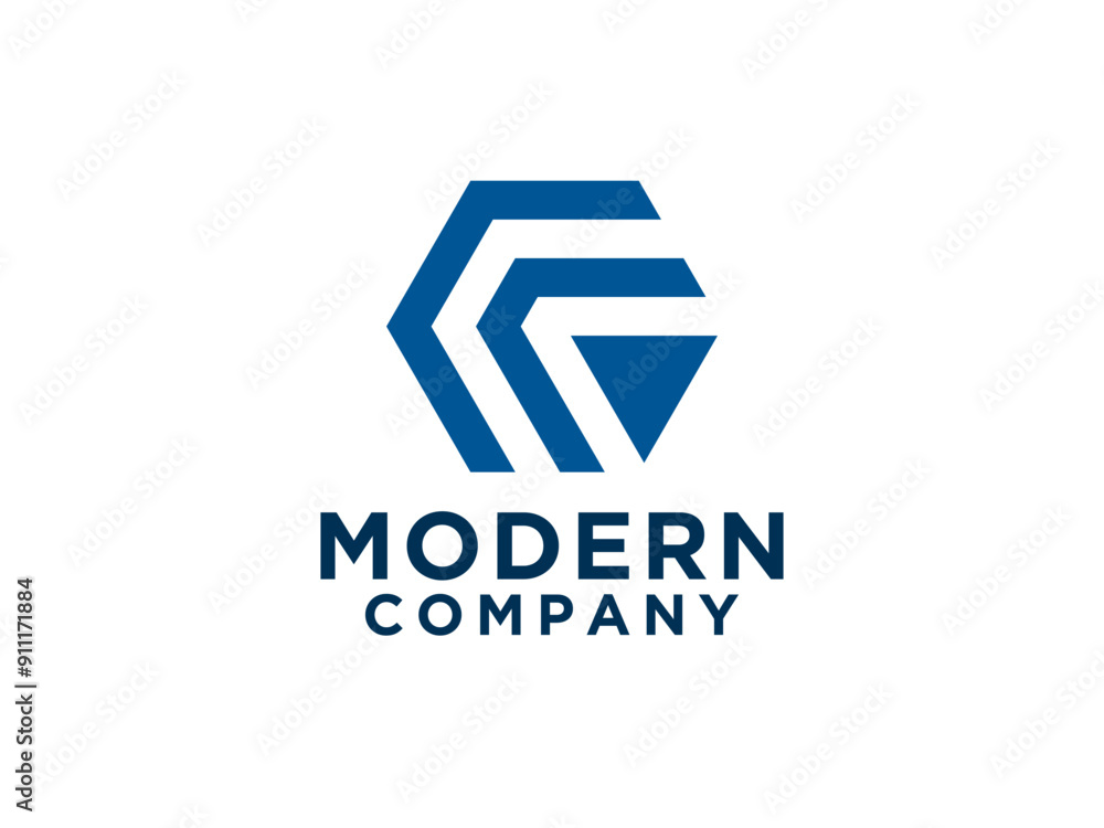 Abstract Initial Letter F Logo. Blue Rounded Cutout Style isolated on White Background. Usable for Business and Technology Logos. Abstract Initial Letter F Logo. Blue Rounded Cutout Style isolated on White Background. Usable for Business and Technology Logos.