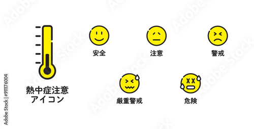 熱中症　アイコン