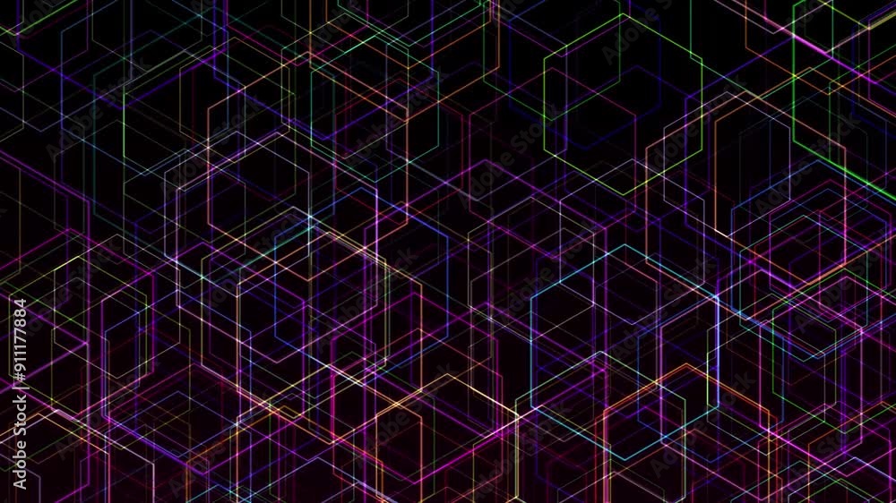 Abstract loop background material using particles Abstract loop background material using particles