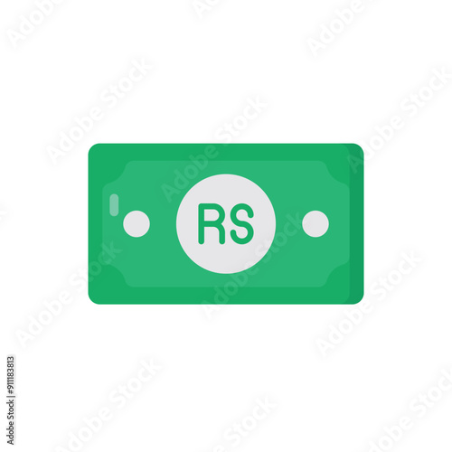 Pakistani rupee vector icon