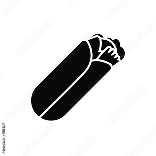 Shawarma vector icon