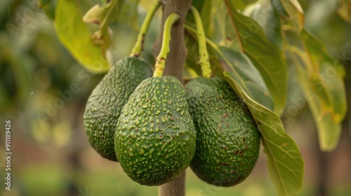 Avocado a medium sized evergreen tree in the laurel family also known as alligator or avocado pear is a large berry