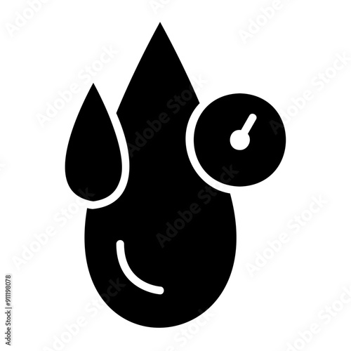 Water Drop with Gauge