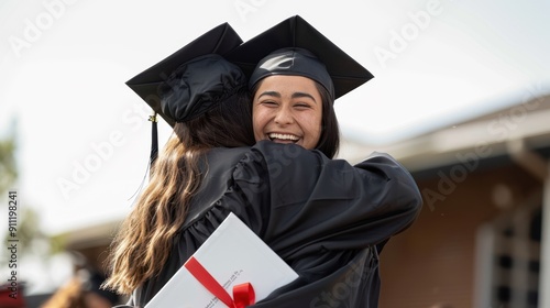 The Graduation Hug photo