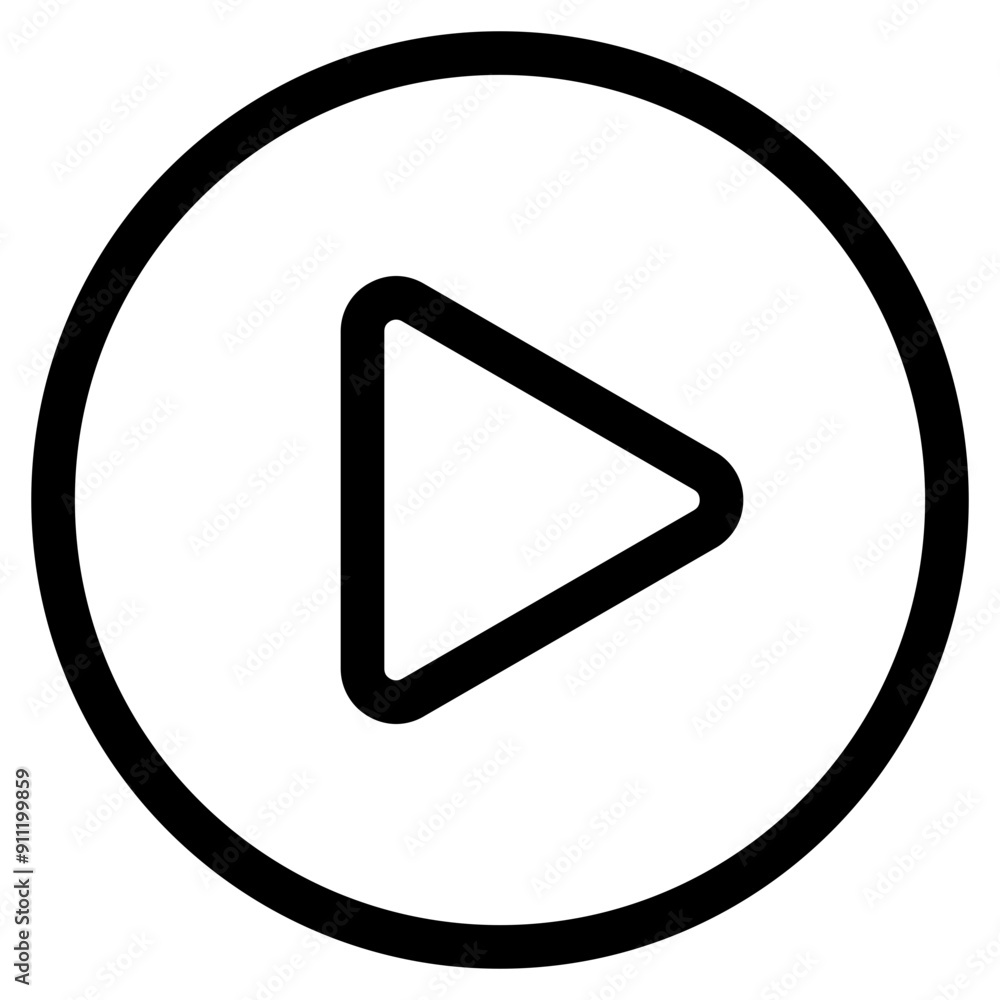 Play Icon Element For Design Play Icon Element For Design