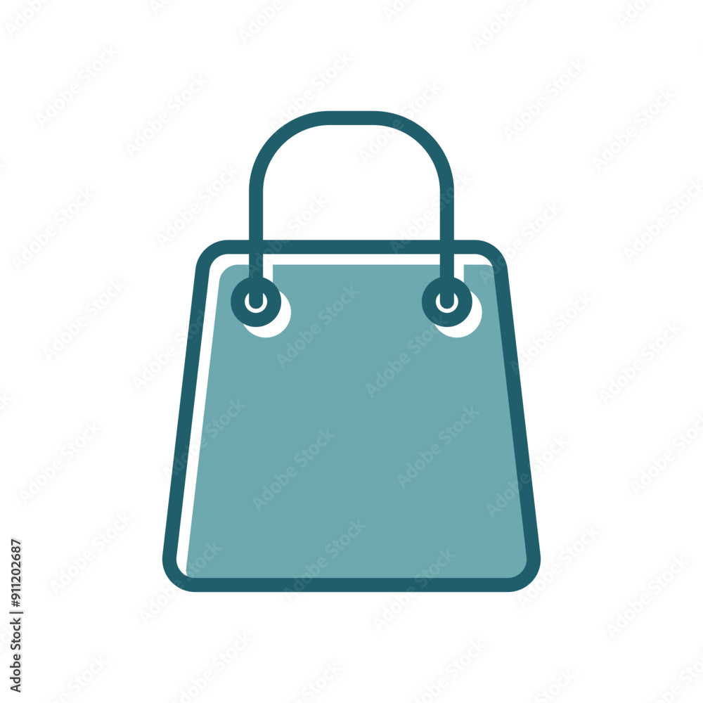shopping bag icon vector design template simple and clean shopping bag icon vector design template simple and clean