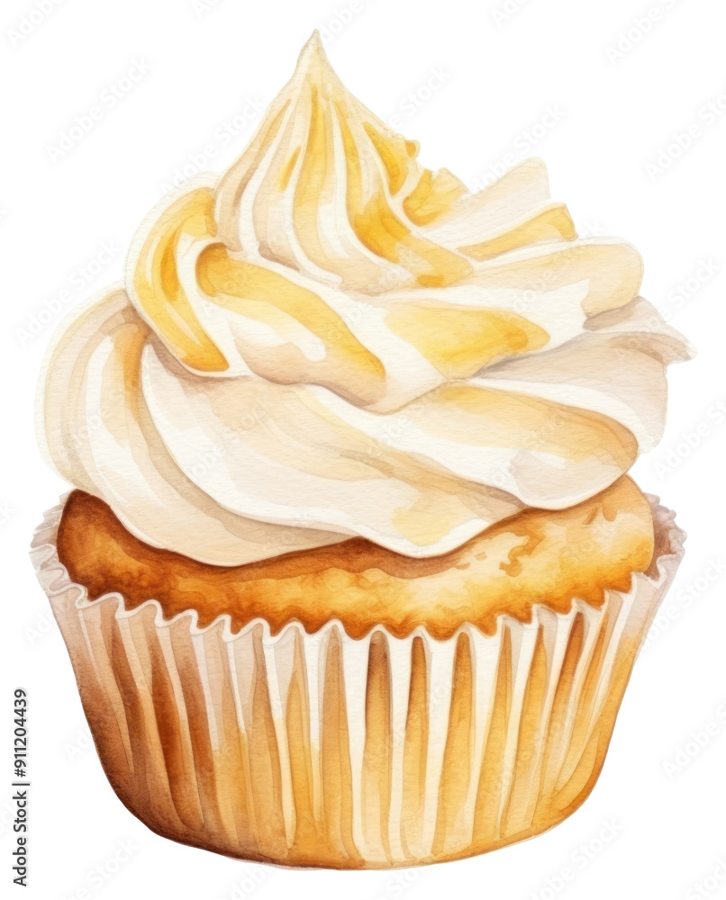 PNG Cupcake dessert vanilla icing. PNG Cupcake dessert vanilla icing.