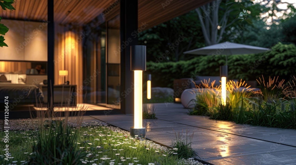 Modern garden lamp decoration Modern garden lamp decoration