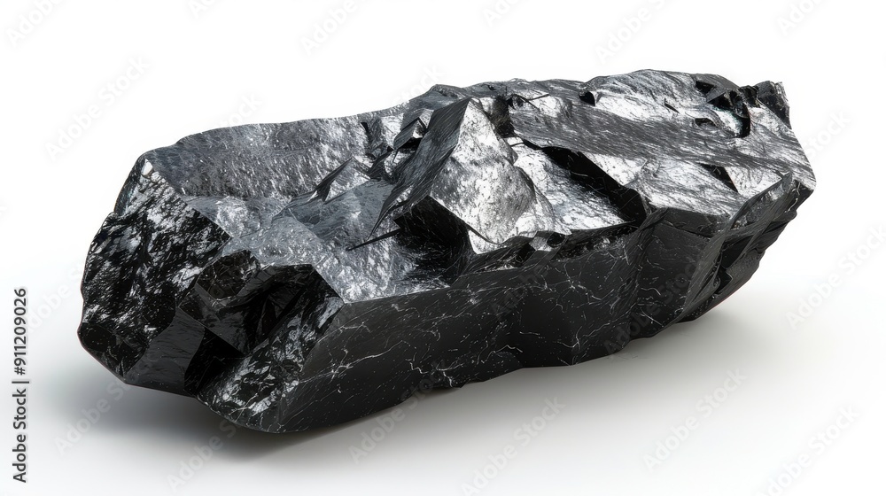 Manganese dioxide, 3D illustration, realistic, isolated on white background Manganese dioxide, 3D illustration, realistic, isolated on white background
