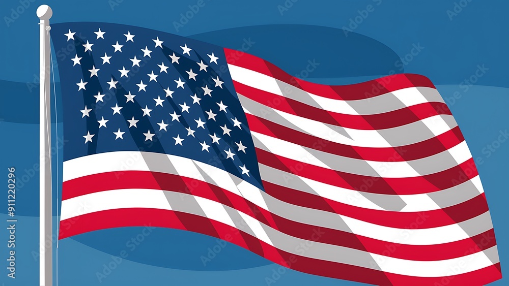 4th of July, USA Independence Day.