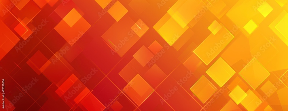 Abstract Orange and Yellow Geometric Background Abstract Orange and Yellow Geometric Background