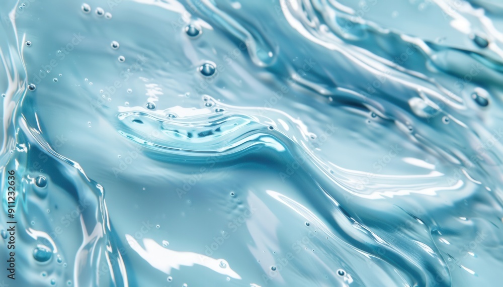 Dynamic Blue Water Surface Capturing Light During Daytime in Calm Environment Dynamic Blue Water Surface Capturing Light During Daytime in Calm Environment