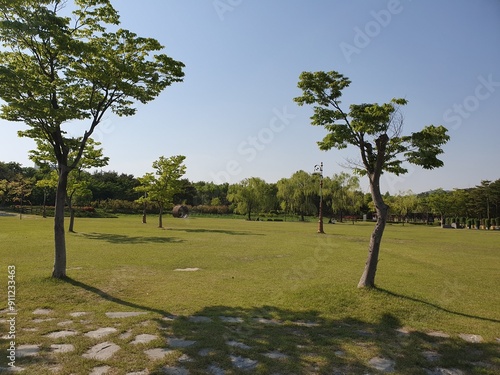 한국의 공원 대전한밭공원 photo