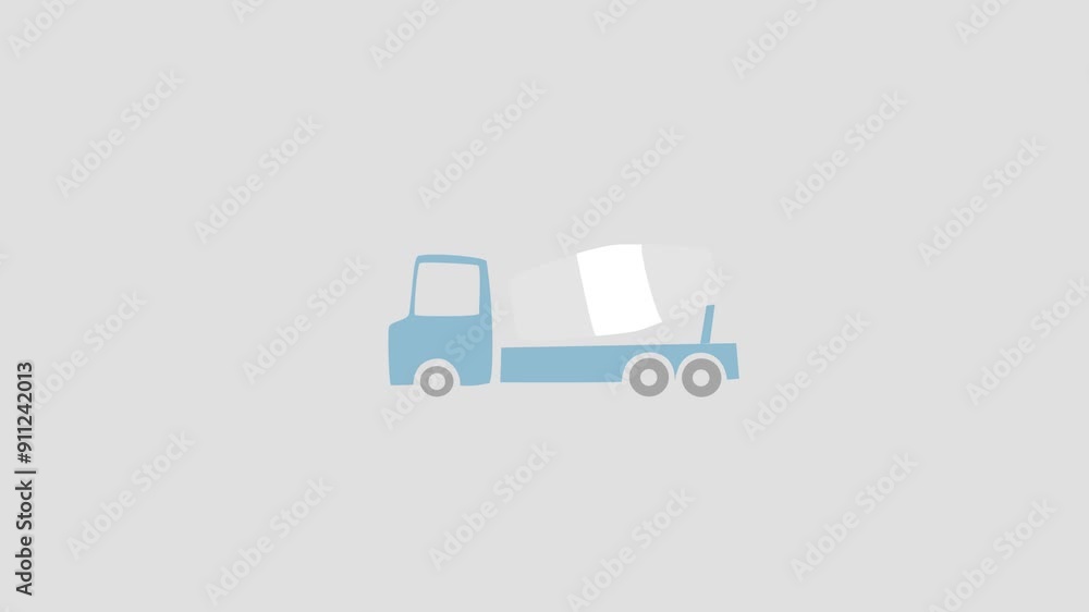 Animated flat 2D icon element on a transparent background. Animated flat 2D icon element on a transparent background.