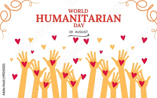 WORLD Humanitarian  DAY TEMPLATE DESIGN 