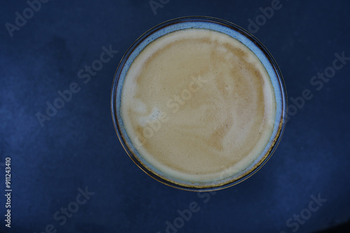 minimalist close-up of coffee