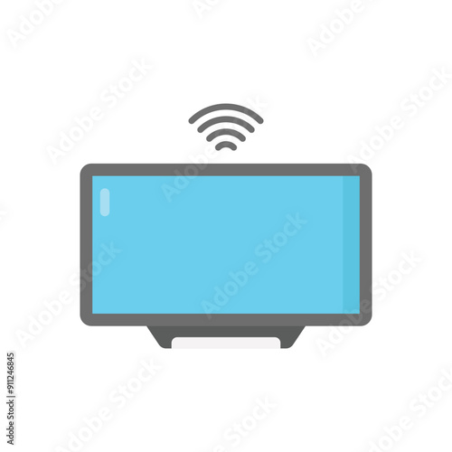Smart Tv vector icon