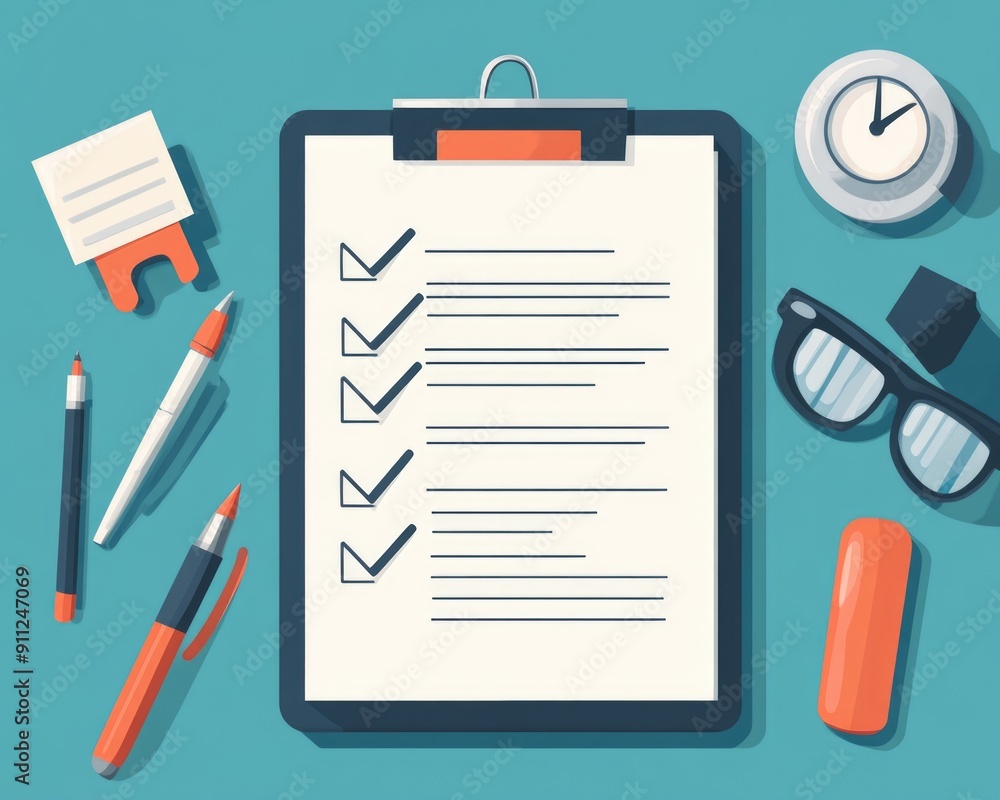 Productive Start: Checking off Monday Morning To-Do List for Organized Week Ahead Productive Start: Checking off Monday Morning To-Do List for Organized Week Ahead