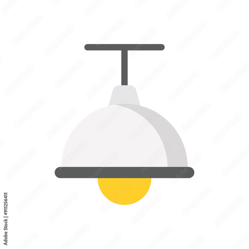 Smart Ceiling Light vector icon Smart Ceiling Light vector icon