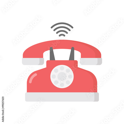 Telephone vector icon