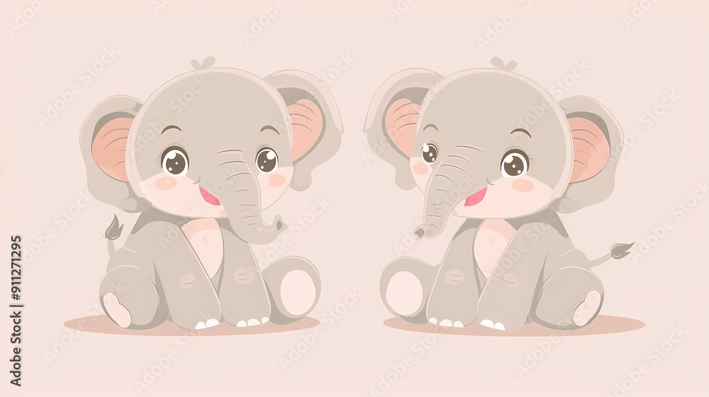 Ellie and Mellie Pachyderm Pals Ellie and Mellie Pachyderm Pals