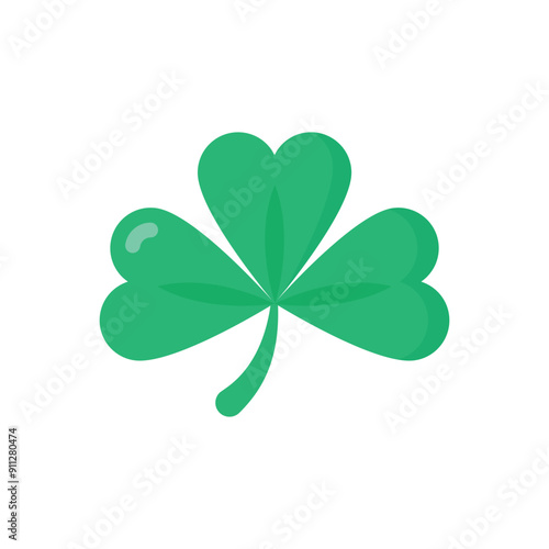 Shamrock vector icon