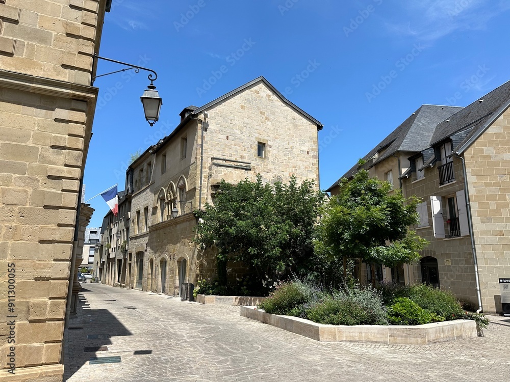 Dans les rues de Brive-la-Gaillarde