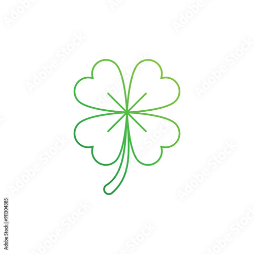 Clover vector icon
