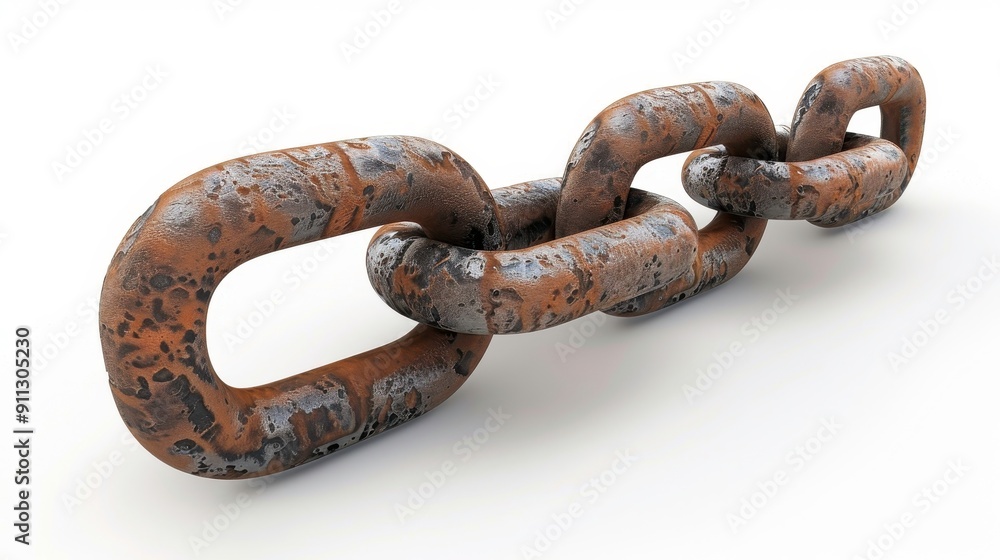 Obraz premium 3D, illustration, realistic, isolated, white, background