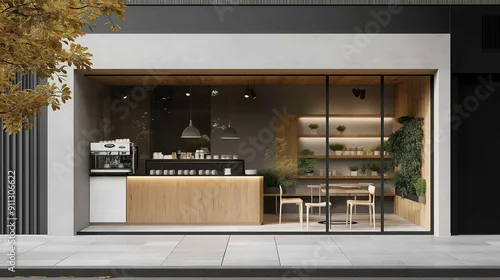 Obraz minimal coffee shop	