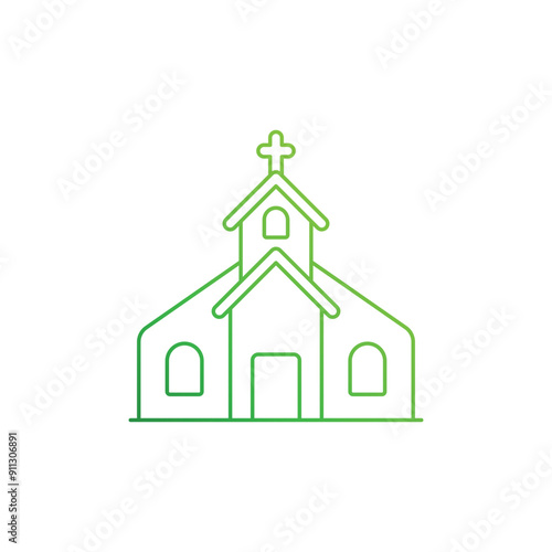 Church vector icon