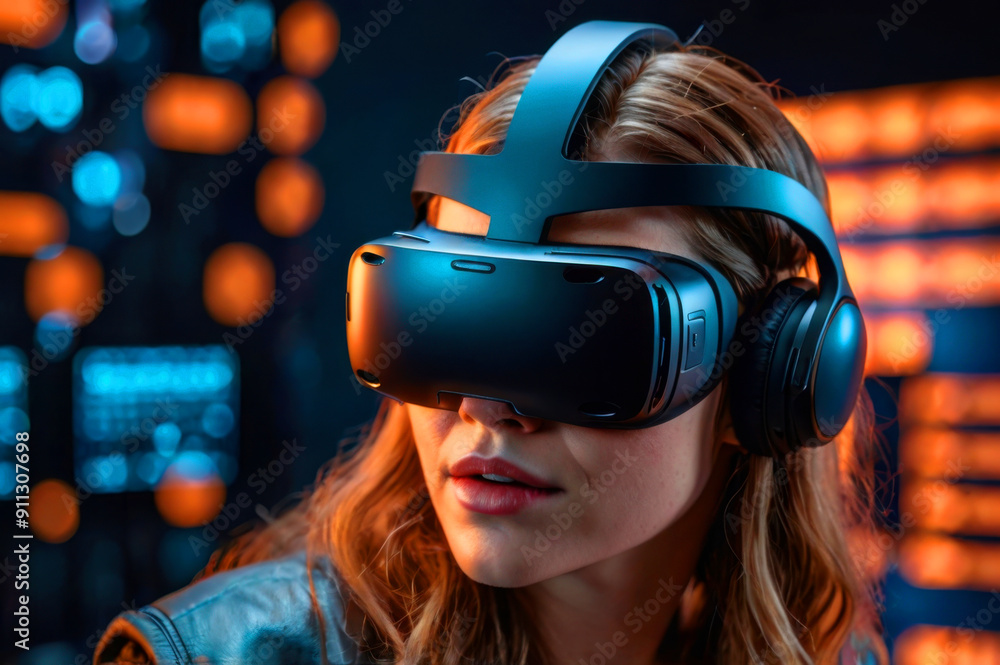 Cutting-Edge Virtual Reality Setup with Detailed Equipment Cutting-Edge Virtual Reality Setup with Detailed Equipment