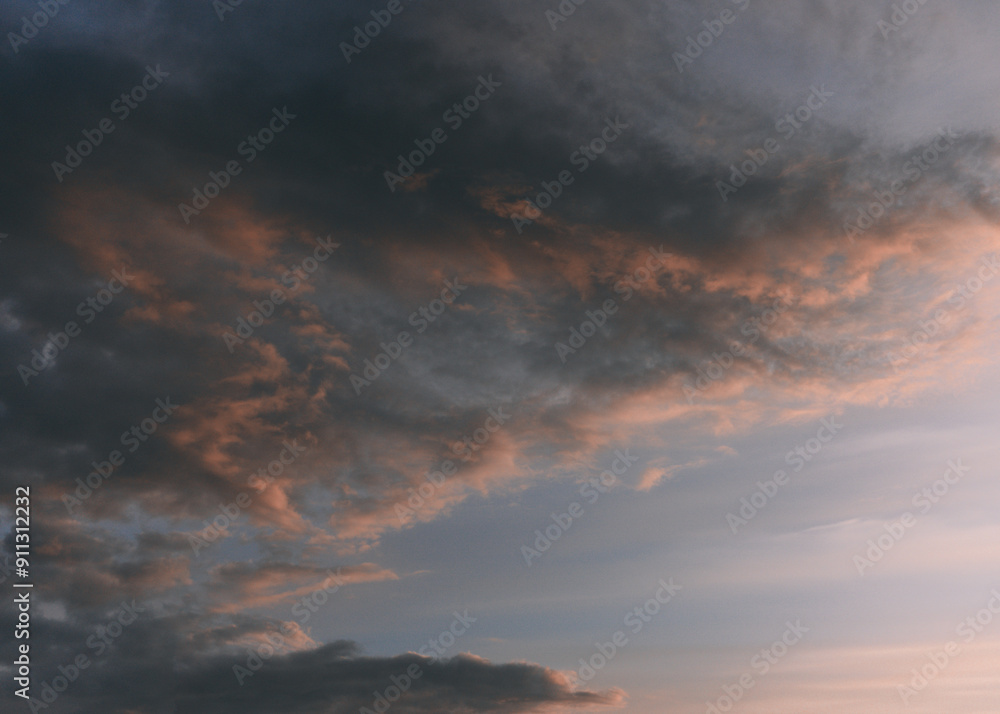 Moody Clouds at Sunset Moody Clouds at Sunset
